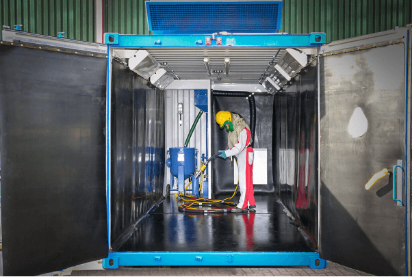 Characteristics of a good shot blasting room
